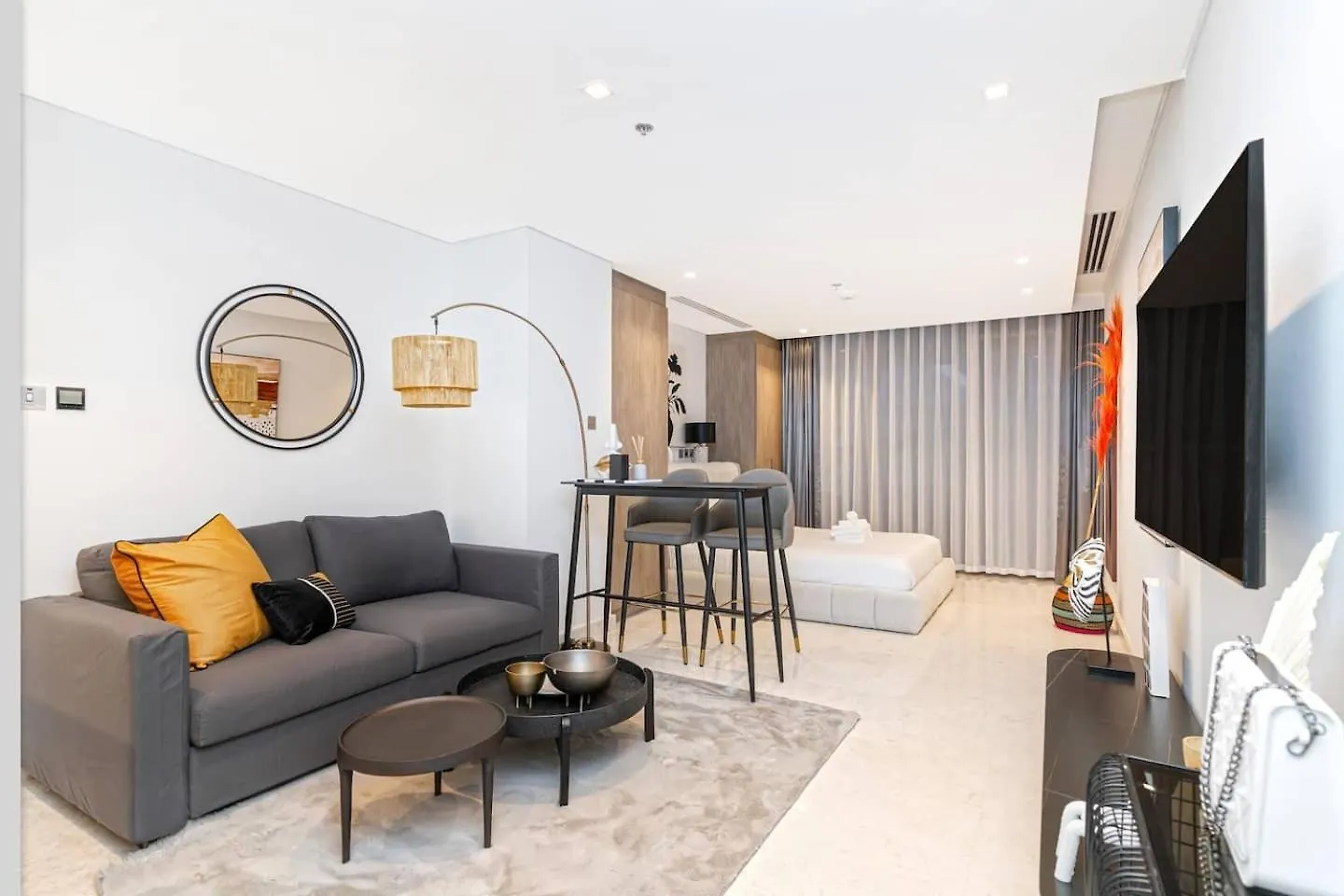 Fashionable Studio8 Min Walk To Burj Khalifa 迪拜