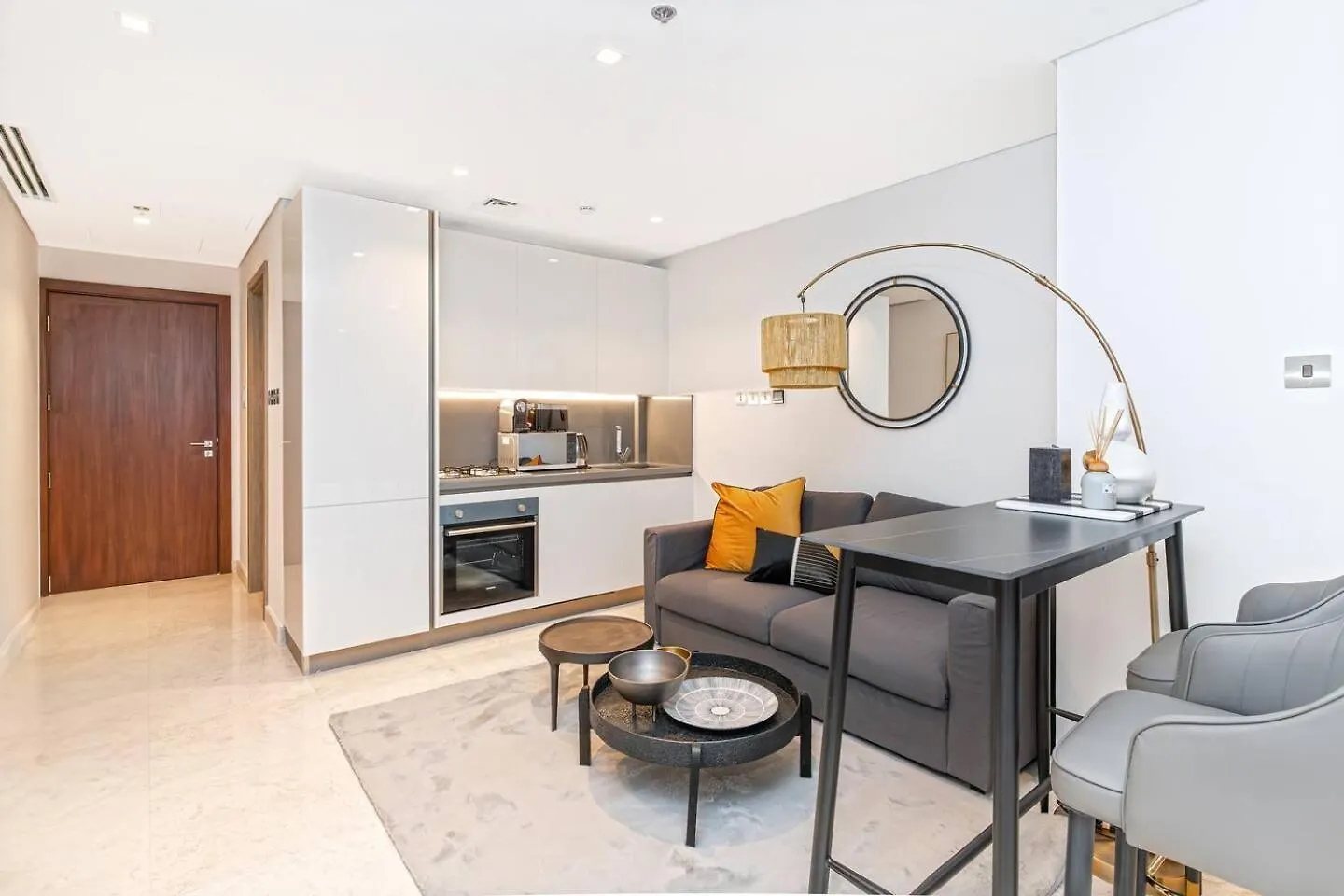 Fashionable Studio8 Min Walk To Burj Khalifa 迪拜
